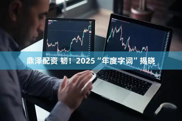 鼎泽配资 韧！2025“年度字词”揭晓